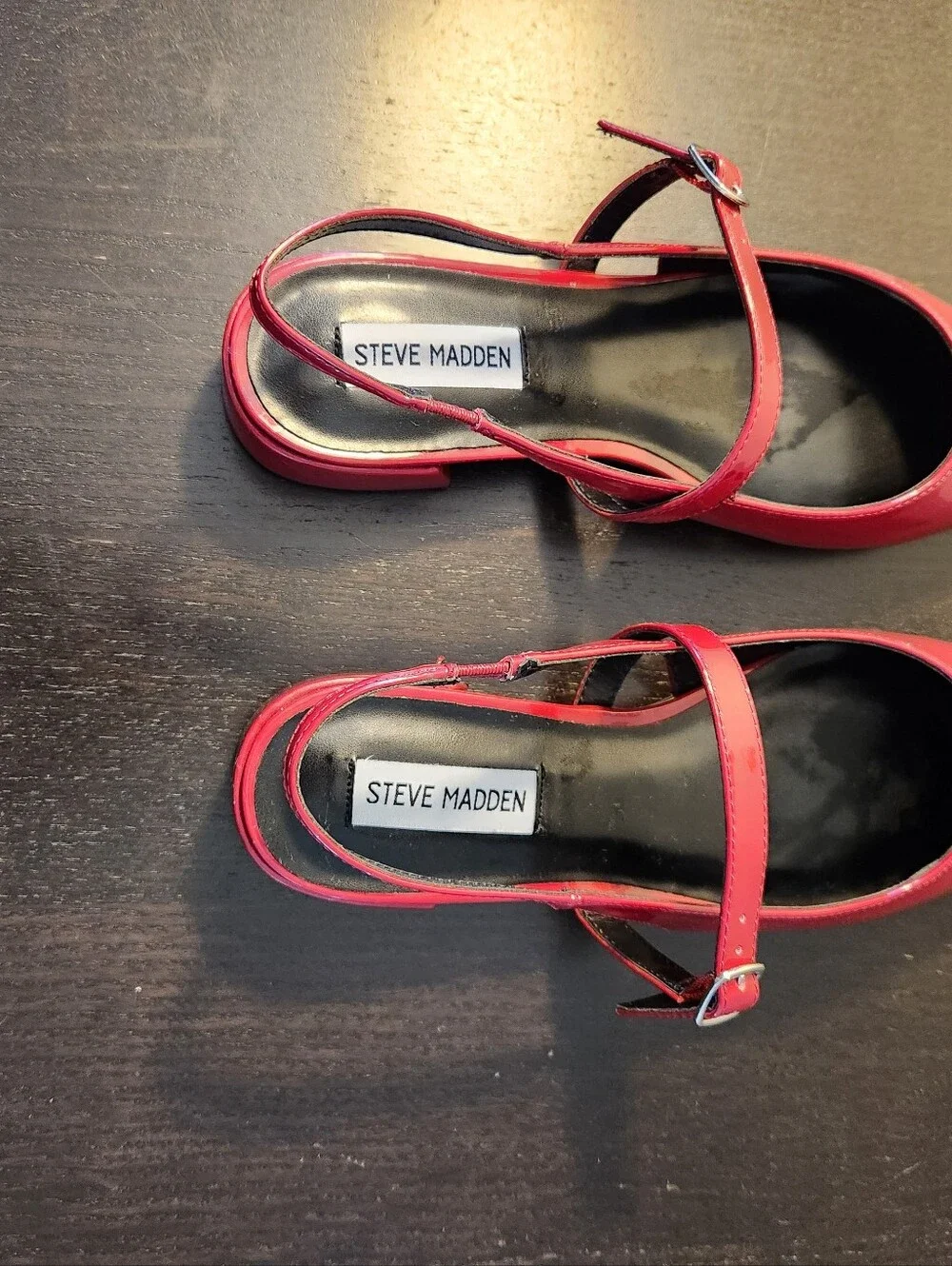 Steve Madden sleek red